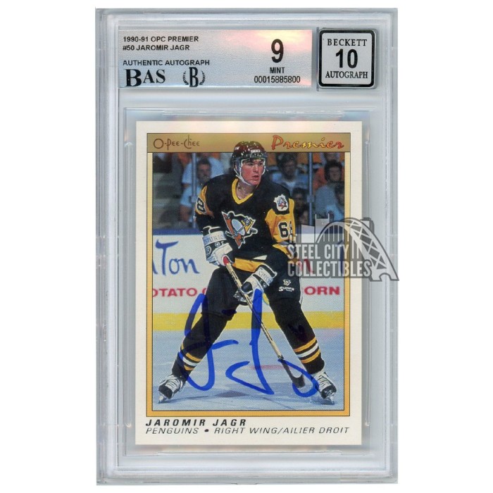 Jaromir Jagr 1990 O-Pee-Chee